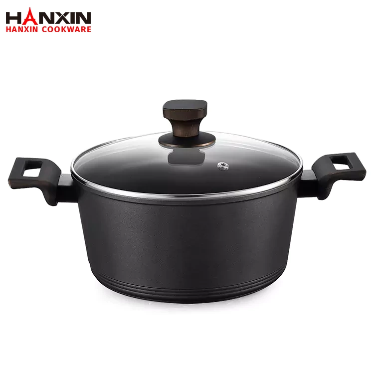 كسرولة طلاء رخام سيراميك ألومنيوم