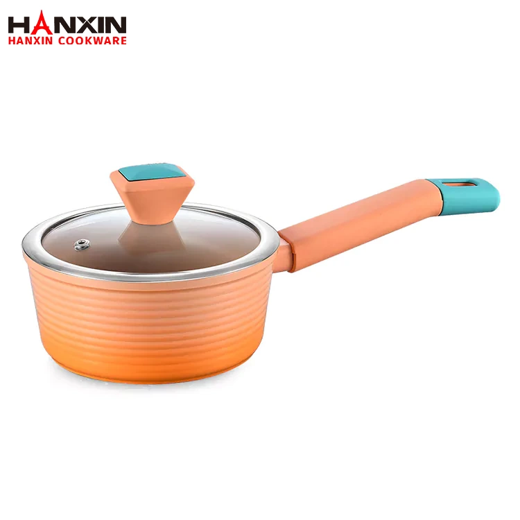 مقلاة طلاء رخامية من الألومنيوم والسيراميك