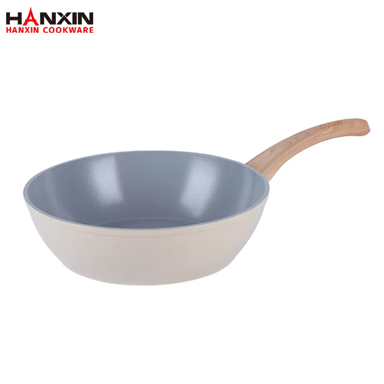 Aluminum Ceramic Induction Bottom Deep Fry Pan